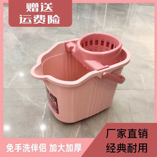 拖把桶水桶地拖桶单桶墩布桶家用拖布桶老式加厚塑料长方形拖地桶