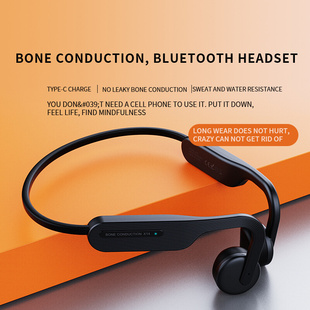 Headphones Bluetooth Headset Wireless Conduction Sports Bone