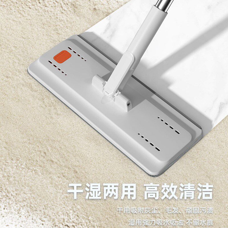 索邦拖把桶配件通用平板替换布原装s9c单独伸缩杆板子加厚拖布头8
