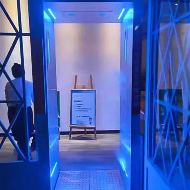智能雾化消毒门自动感应喷雾消毒机防疫人员测温检测喷雾消毒上海