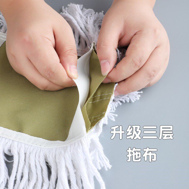 平板大号拖把公共场所商用体育馆保洁用具除灰吸水羽毛球场馆拖布
