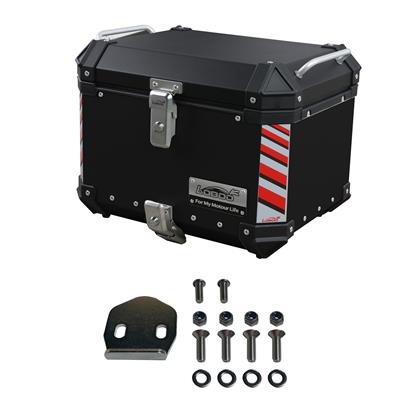 升仕ZT350E踏板摩托车改装加装后尾架尾箱子安装底板 后扶手配件