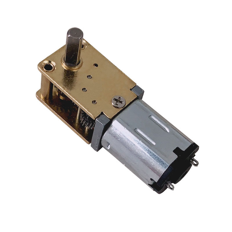 N20减速电机卧式涡轮蜗杆微型直流小电机自锁功能齿轮马达3V6V12V