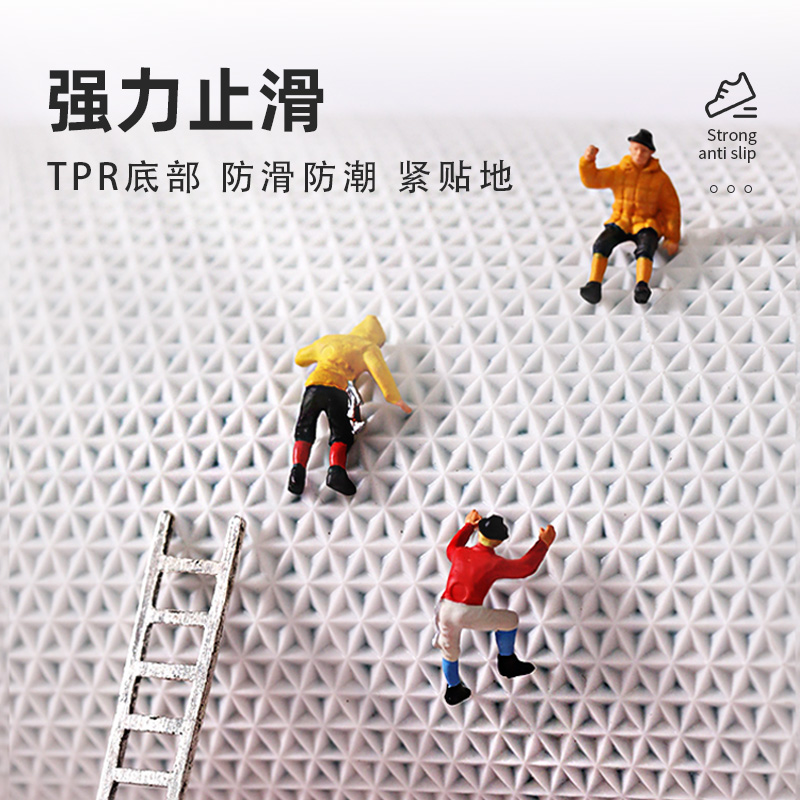 厨房地垫防滑防油家用地毯防水进门免洗耐脏门垫门口吸水脚店定制