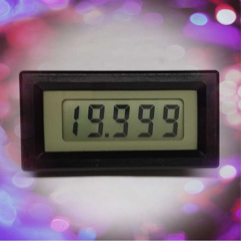 UP8045A数字面板表液晶LCD四位半数字面板表数显表头电压电流表