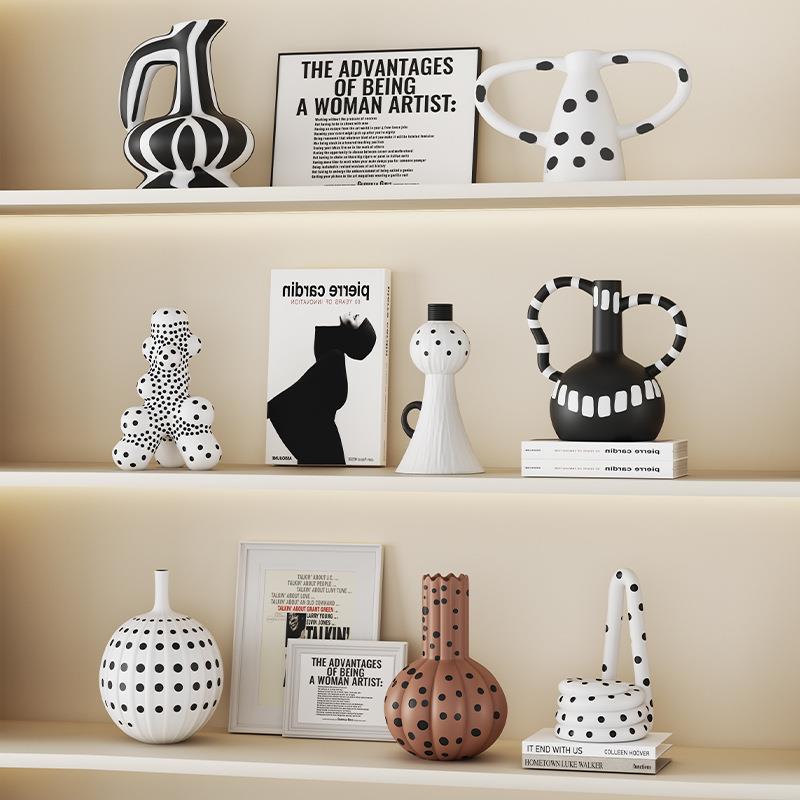 简约高级感酒柜摆件客厅电视柜高档小众艺术品摆设现代桌面装饰品