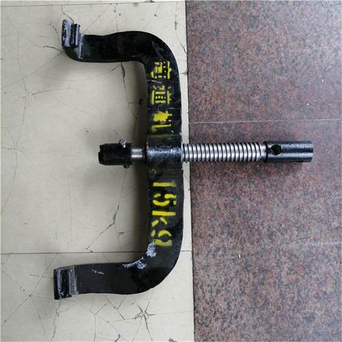 铁路工具12kg手动弯轨器 拿弯钢轨用弯道器 水平单钩弯道机