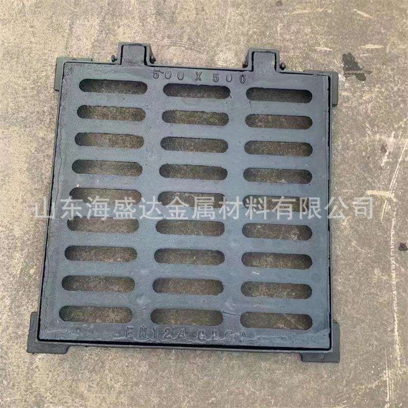 球墨铸铁雨水篦子 隧道用横街沟 分体式横街沟 500*680篦子