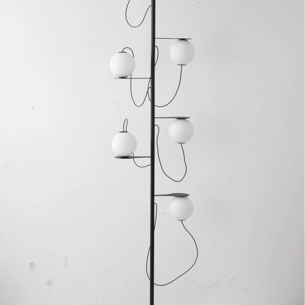 简约个性现代简约意式风落地灯北欧氛围创意大气客厅卧室酒店立式