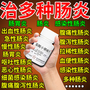 治疗肠胃炎的药急慢性肠胃炎调理胃炎吃什么药腹胀痛盐酸小檗碱片