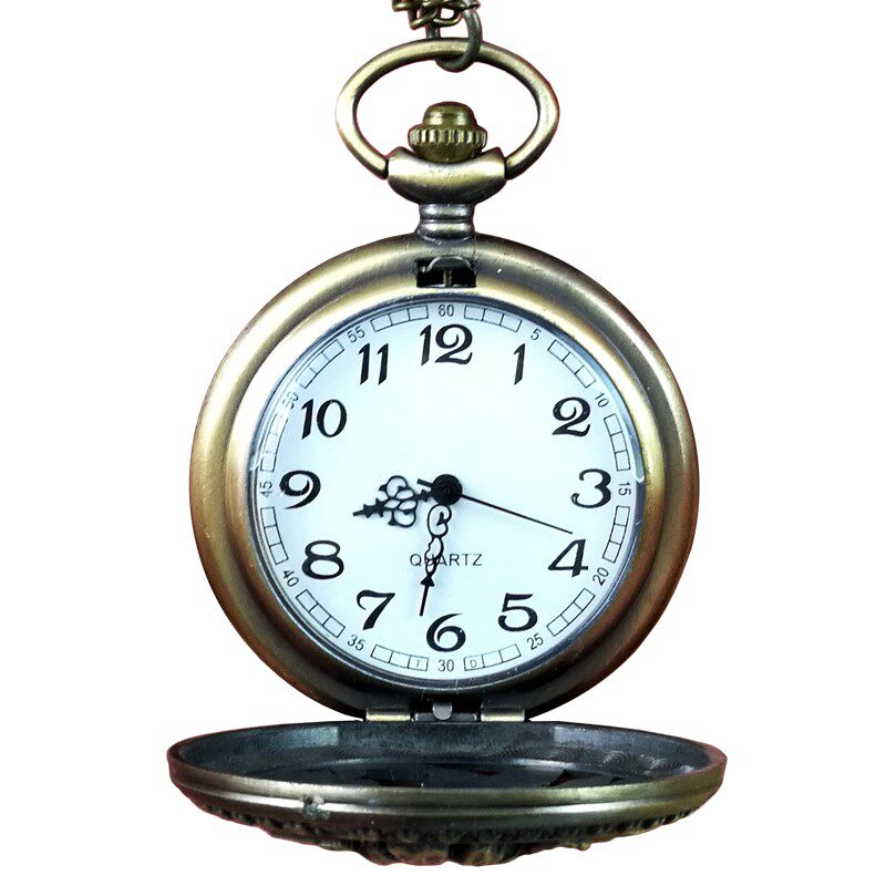 怀表男款吊坠复古剃刀党浴血黑帮学生女孩电子手表机械迷你小催眠