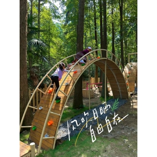 大型户外儿童森林公园感统亲子体能玩具攀爬架秋千滑梯组合乐园