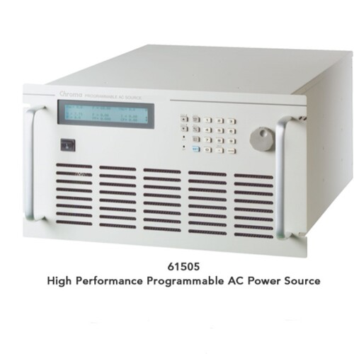 台湾chroma61505可編程交流電源供應器 0~300V/15~1kHz/4KVA