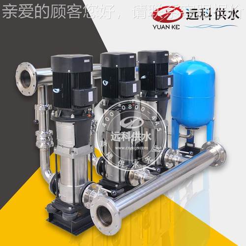 制定恒压变频供 水设备离心YBW32-10泵 户外型号泵学校稳站压给水