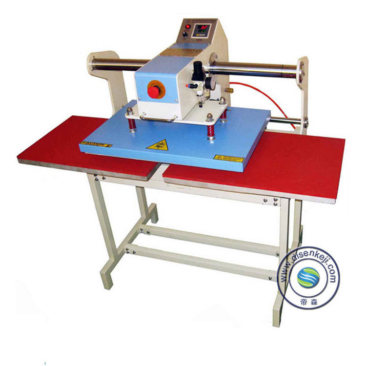 7B半自动气动双工位烫画机 T恤气动烫画机 热烫印机 半自动烫画