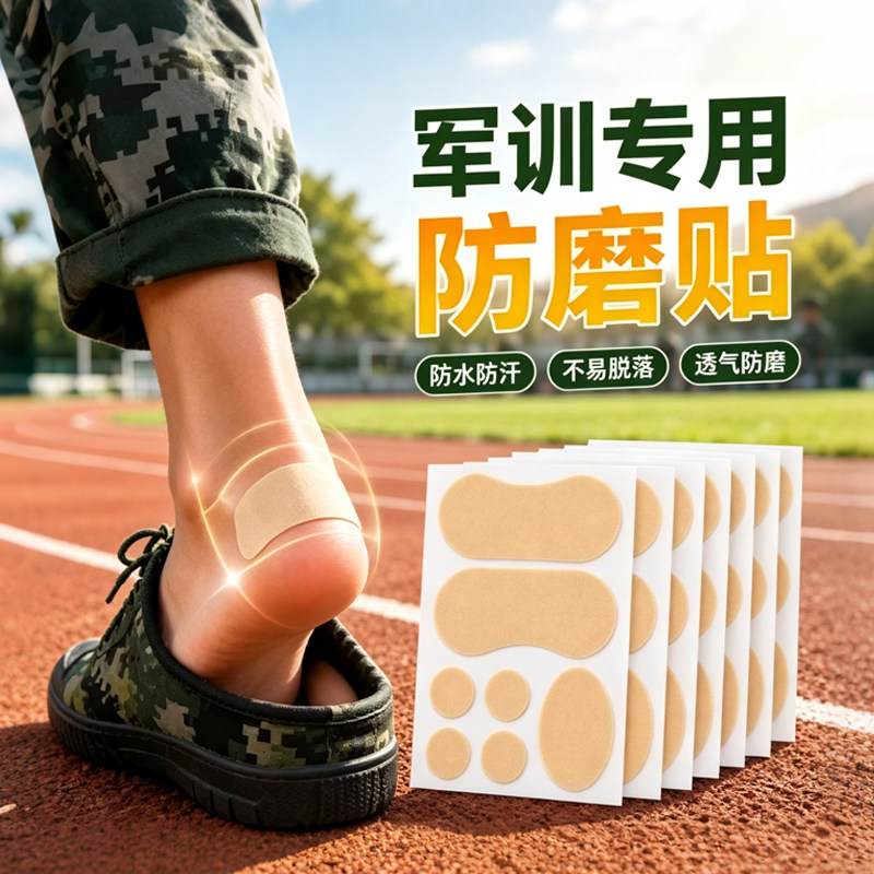 军训防磨脚贴神器专用贴脚贴脚后跟贴防磨贴大学生宿舍住校用品