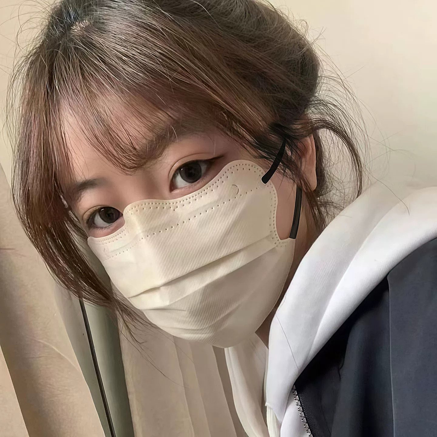 口罩女高颜值春夏防尘防晒护眼角