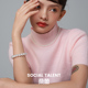 爆款 Social Talent桑蕾简近圆仿珍珠手链女小众2025年春夏新款