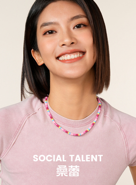 桑蕾小蛋糕系列圆珠项链女时尚原创设计2025年新款