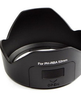 适用于宾得PH-RBA遮光罩KX KM K30K5IIK7相机18-55mm镜头52遮阳罩