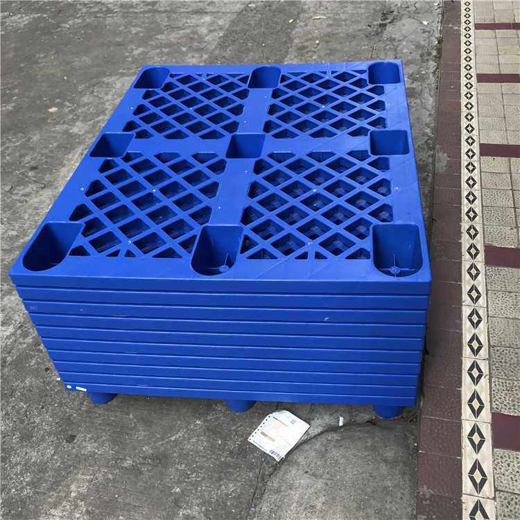网格九脚塑料栈板叉车托盘1250*730*145防潮盛漏托板仓储塑料垫板,包装,塑料托盘,淘宝优惠券,粉丝福利购,淘宝优惠卷