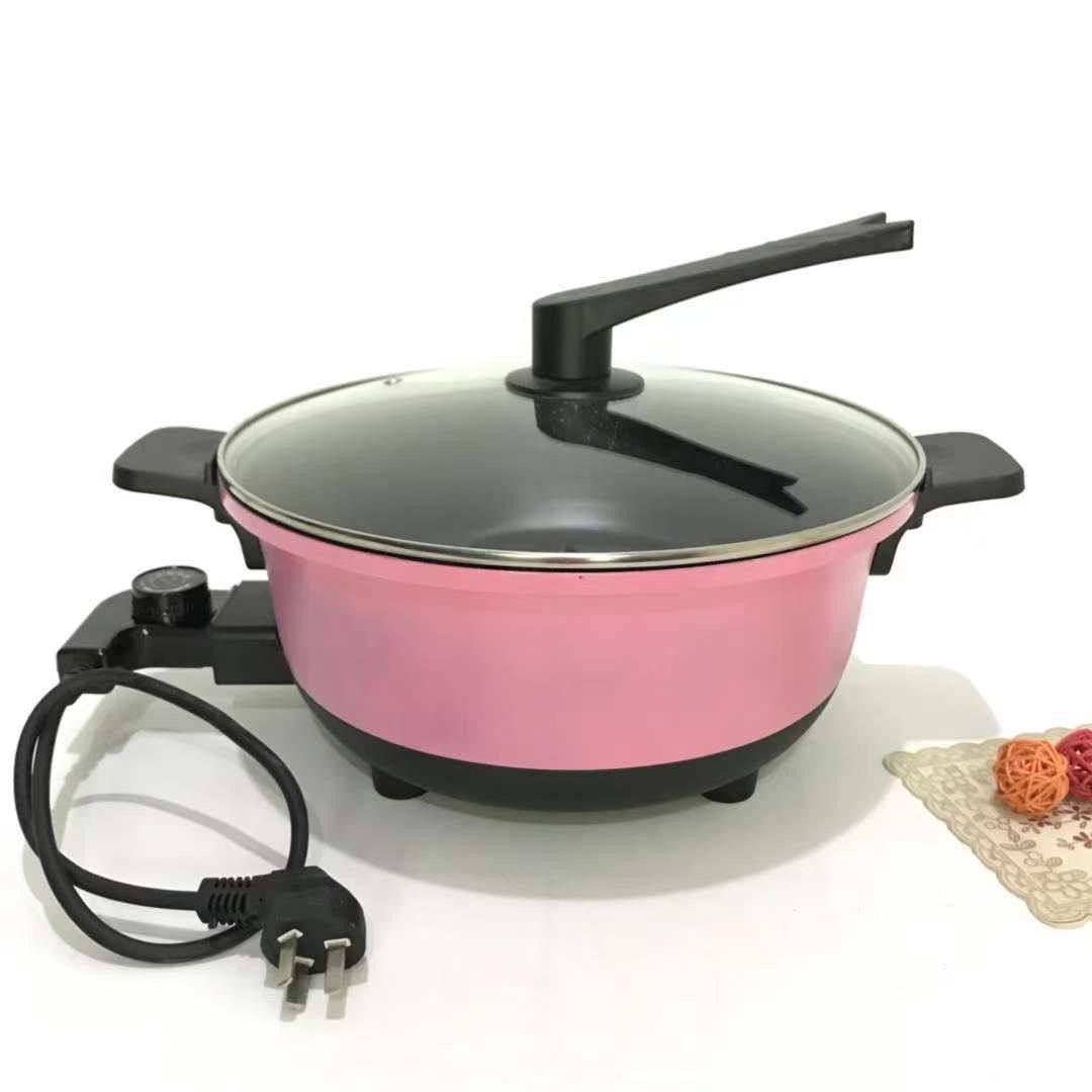 32连体圆锅家用不沾火锅多功能电火锅电炒锅学生寝室一体锅麦饭石,厨房电器,电炒锅,淘宝优惠券,粉丝福利购,淘宝优惠卷