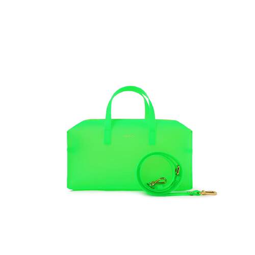 FIBRENO 果冻包JELLY LEPAIN BAG M GREEN 25.5 x 10.5 x 11.5 cm