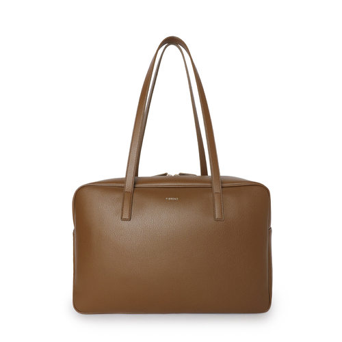 FIBRENO长肩带特大号相机包XXL码卡布奇诺色 BAGUETTE BAG GRANDE