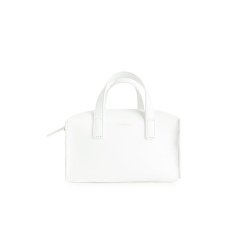 FIBRENO 小号面包款包包 纯白色 BABY LEPAIN BAG 18X8.5X9.5CM