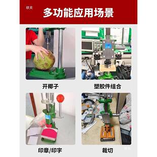 16压力机手动冲压机手压冲床小型啤机冲孔器打斩机压头模具配件