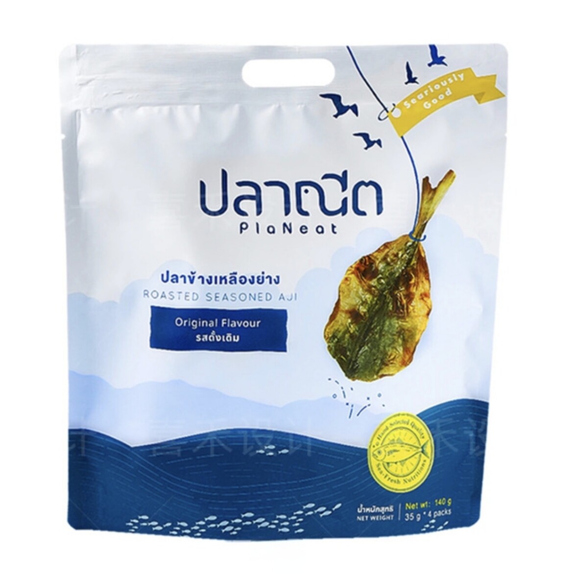 【顺丰】PlaNeat芭腻 泰国进口 烤鯵鱼片