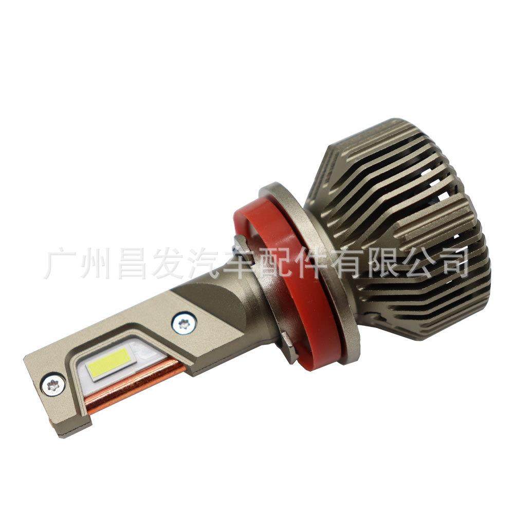 热卖跨境汽车led大灯120W H11高功率高亮超亮汽车改装led灯泡工厂