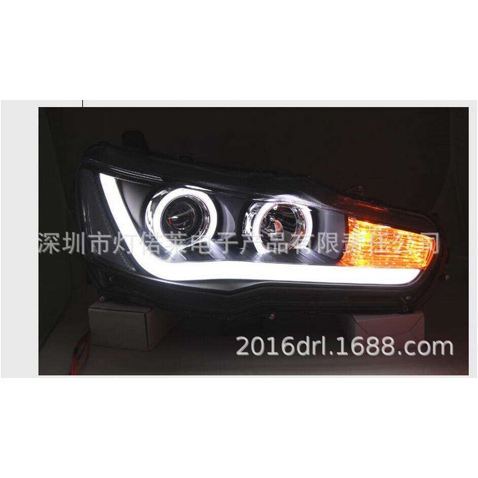2008~2015翼神大灯；翼神前大灯，翼神日行灯，Lancer EX