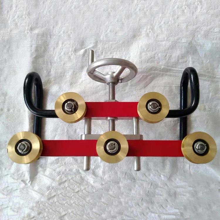 五轮校直器铁路手动可调校直机铁路检修工具接触线正弯器