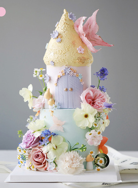 BITEOLOGY【Gastle Gardens】新品生日礼物加高蛋糕北京上海同城