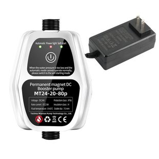 直流小型抽水泵花洒热水器管道加压水泵 跨境全自动智能增压泵24v