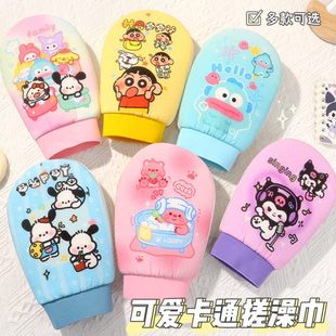 搓泥搓澡巾无不专用痛搓澡神器可爱搓背沐浴伤肤卡通家用女士强力