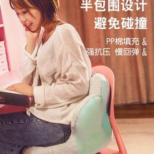 椅子坐垫屁垫椅垫办公室久坐靠垫腰靠一体学生宿舍垫子带靠背冬季