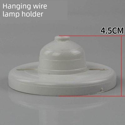 工程塑料接线盒灯座灯头吊线盒圆形吸顶式掉线装饰盒吊灯转换盒