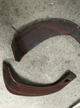 手扶拖拉机微耕机195型旋耕机刀子刀片 锰钢旋耕机刀片旋耕刀