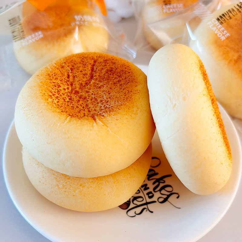 净重4斤装奶酪夹心面包早餐圆形奶皮营养休闲零食代餐糕点