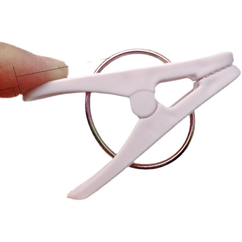 小号塑料衣夹多功能家用晾衣架夹子防风防滑固定夹晾晒夹50个袋装