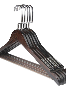 简约样板房木质衣撑衣帽间实木防滑衣架儿童房衣挂衣柜装饰品摆件