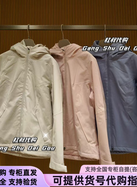 本来国内正品代购BNM150017女士防水防风耐磨连帽棉服冲锋衣外套