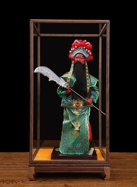 现货速发京剧人物摆件大关公创意工艺品中国风特色礼物送领导送客