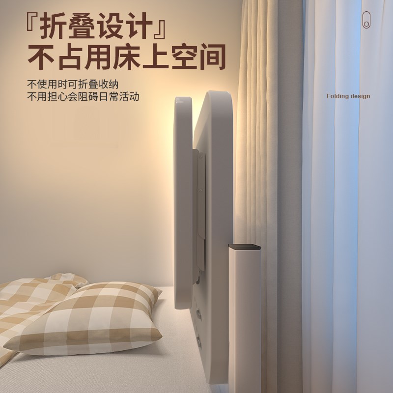 现货速发床上书桌懒人电脑桌大学生宿舍神器悬空可折叠桌上下铺简