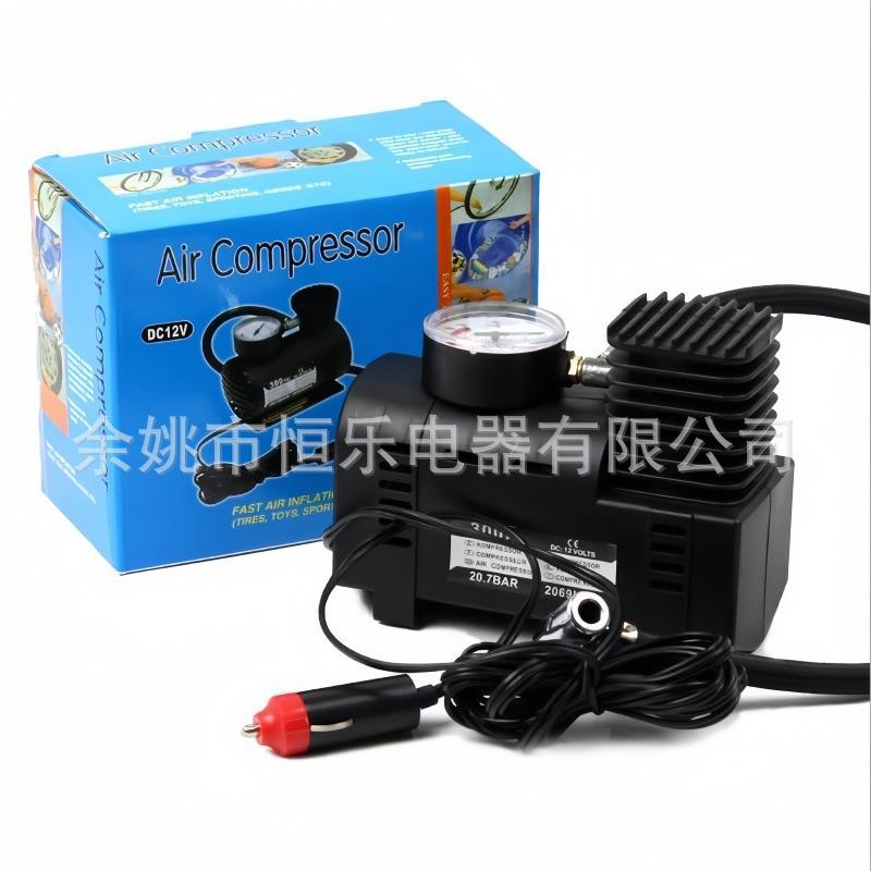 用于给轮胎充气的迷你空气压缩机汽车泵便携式充气机轮胎充气机