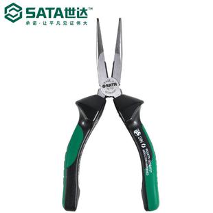 世达五金工具G系列尖嘴钳72710 Sata 72712钳子