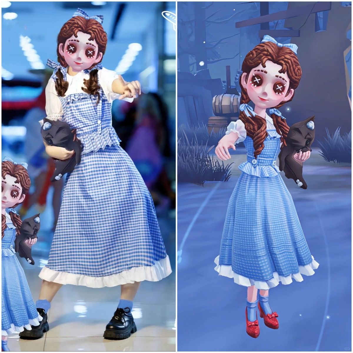 第五人格cos服小女孩桃