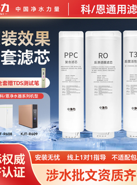 中净力适配科恩净水机器滤芯KJT-R609/608家用PPC复合反渗透膜